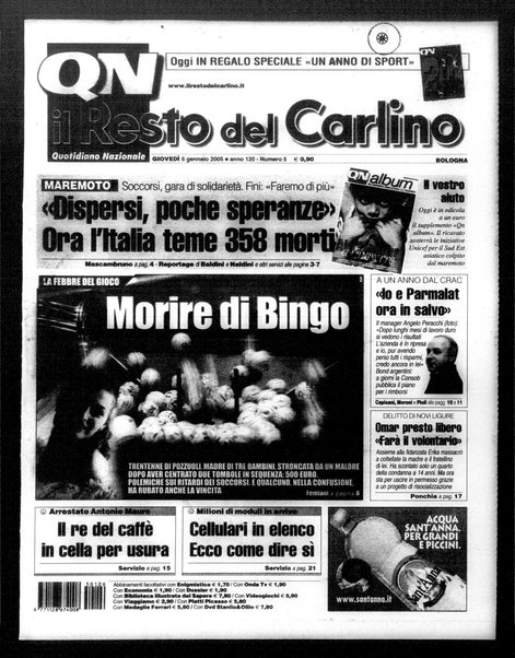 Il Resto del Carlino : giornale dell'Emilia